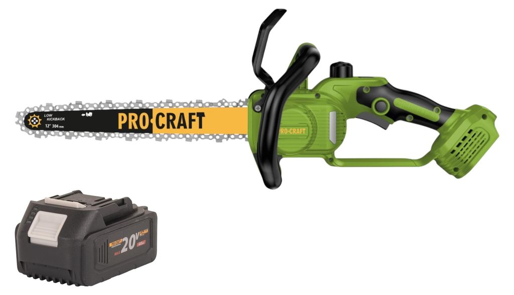 Procraft PKA33-BB accukettingzaag 20 V 304 mm borstelloos + Productafbeelding 