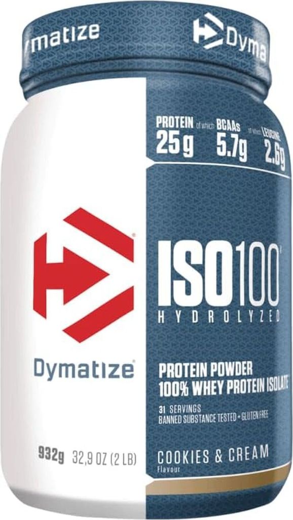 Whey hydrolysée - Dymatize - ISO-100 Hydrolyzed (932g) - Image du produit 