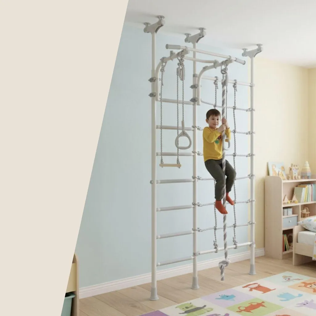 Filet à Grimper et Espalier Métal Wallbarz Funny Monkey Fixation Plafond - 2