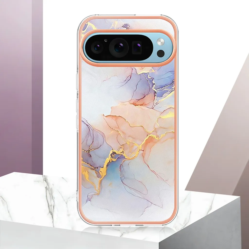 Custodia per Google Pixel 9 Pro XL, custodia in silicone TPU antiurto a fantasia Grigio - 5
