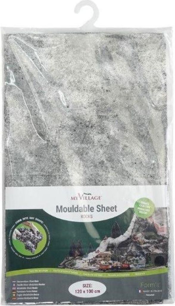Sheet hervormbaar alpine grey 60x50 cm My Village Productafbeelding 