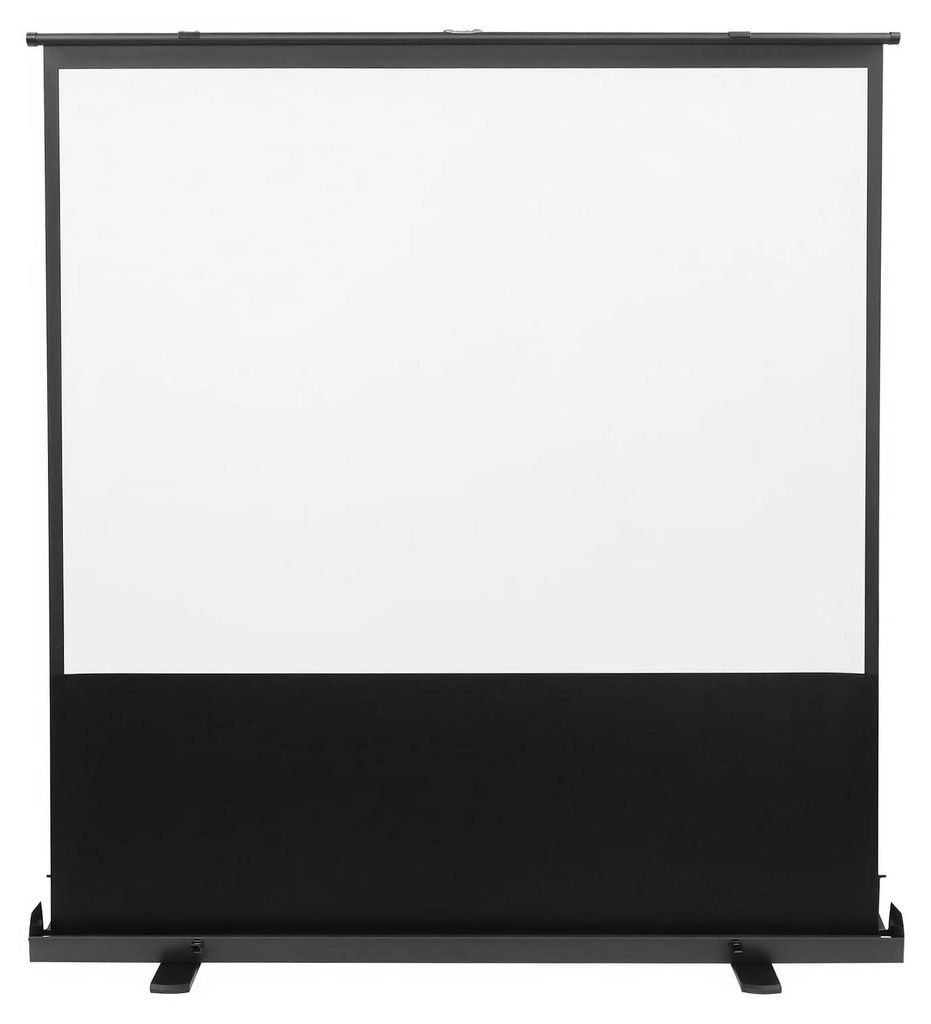 Beamer Leinwand - Tragbare Pull-Up Projektorleinwand 203 cm 4:3 - Aluminiumrahmen - Fiberglas Tuch - Faltenfrei - Für Heimkino, Büro und Klassenz...