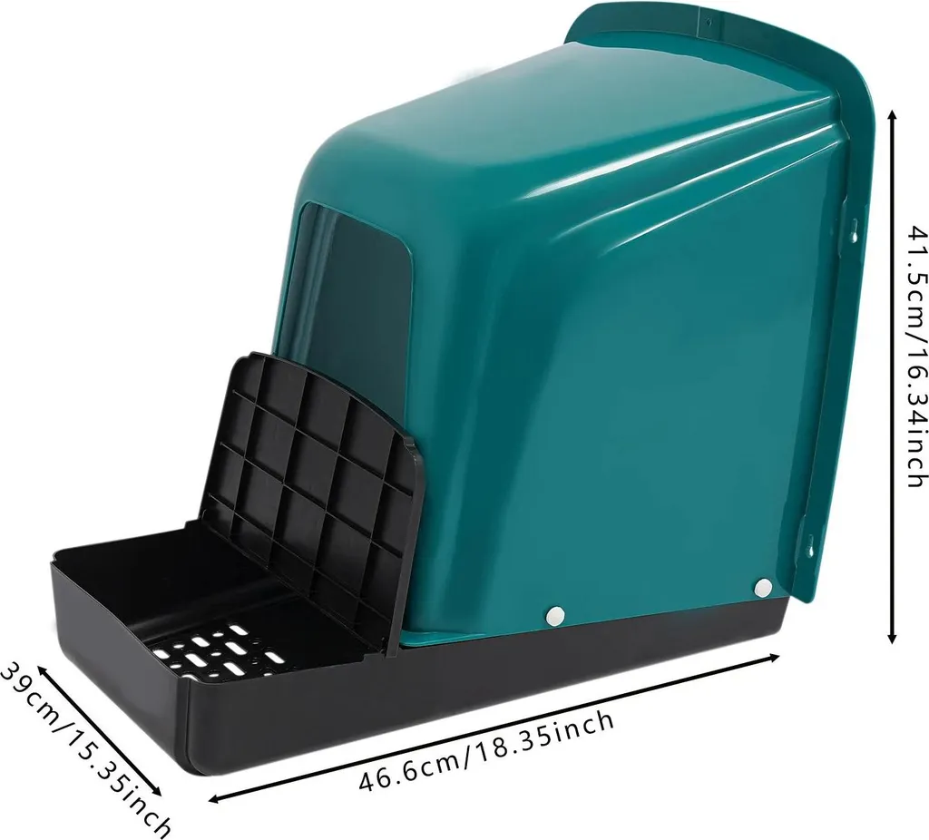 Nido per Polli in Plastica Verde Resistente | Offerta Ecommerce - 2