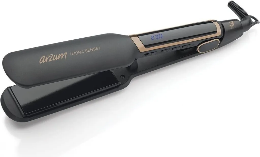 Arzum AR5035 Fer à lisser Noir et Or - Température 100°C à 230°C
