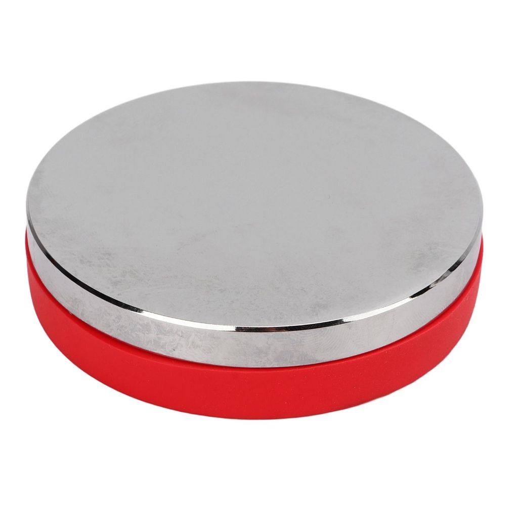 Stahl-Ambossblock, Hochhärte, Rundform 76mm, für Metallbearbeitung, Prägung, Schmuckherstellung