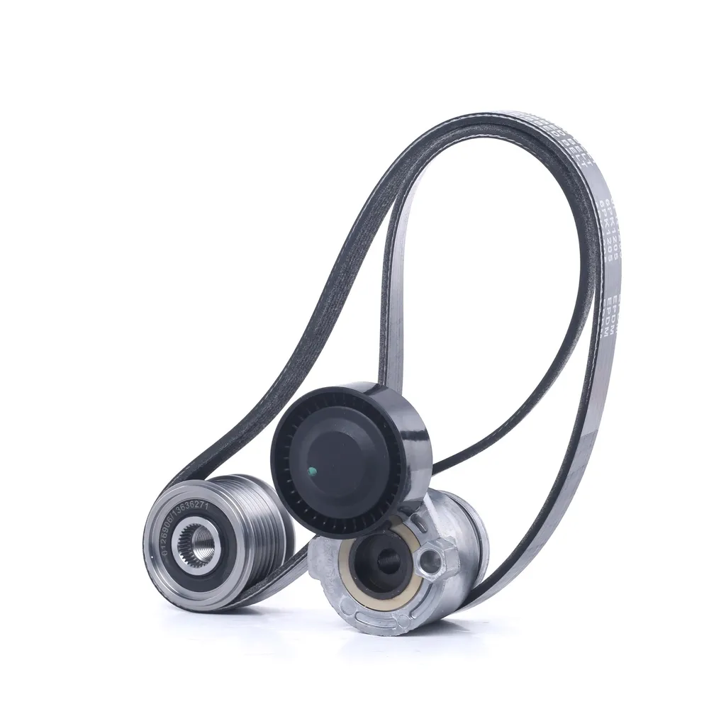 Kit courroie trapézoïdale à nervures pour Renault Clio III et Scenic III