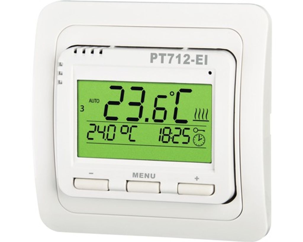 Termostat Elektrobock PT712-EI digitálny pre podlahové Obrázok produktu 1