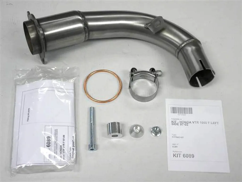 Raccord d'échappement IXIL gauche pour moto Honda VTR 1000 F de 1997