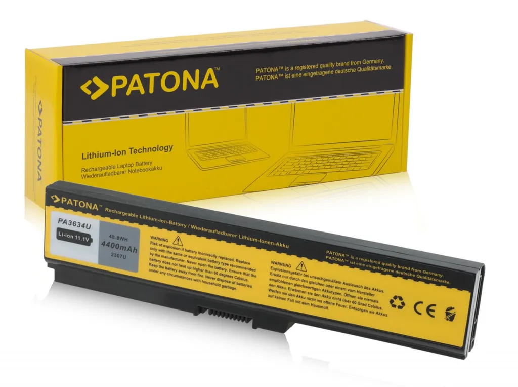 Batterie Li-ion PA3634 haute capacité pour Toshiba Equium U400-145
