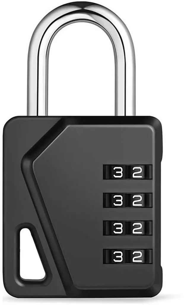 Cadenas de sécurité extérieur avec code à 4 chiffres pour abri de jardin