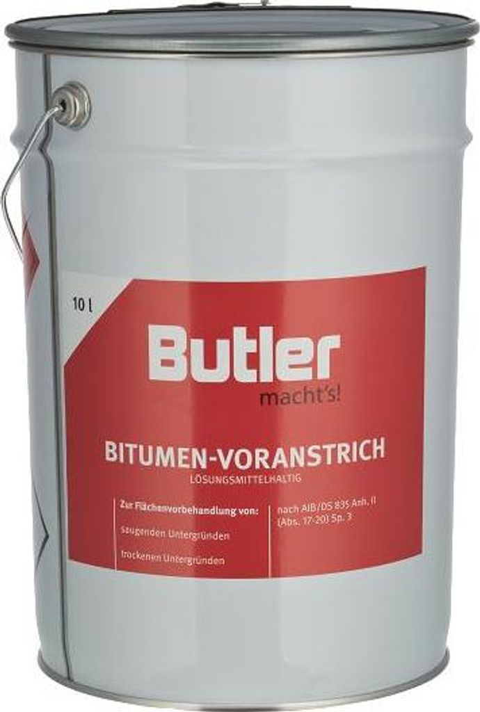 10L Butler Bitumen-Voranstrich lösemittelhaltig