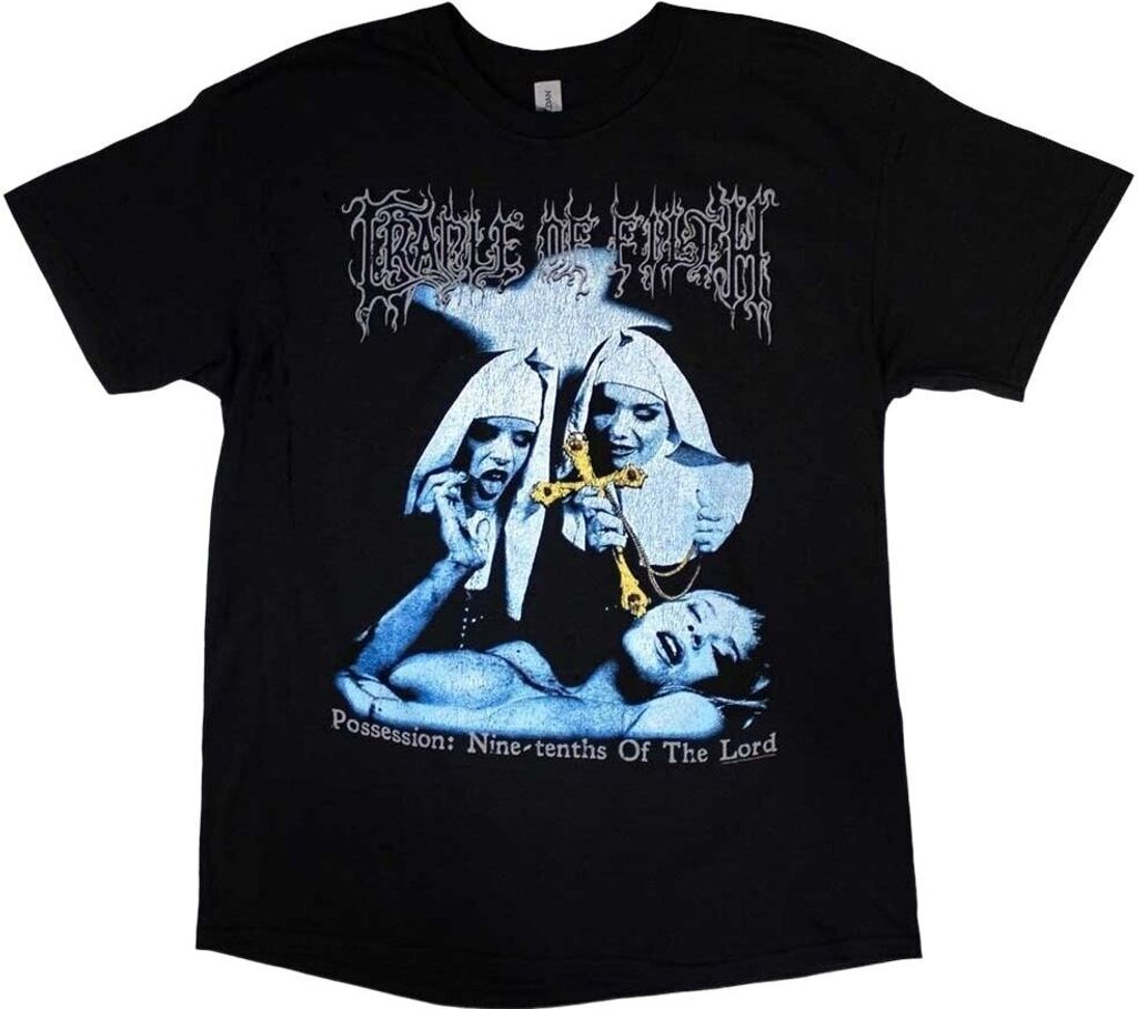 Cradle Of Filth Decadence Back Print Black S T-Shirt