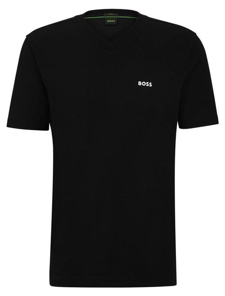 BOSS Herren Tee V T-Shirt, Black1, 3XL EU Produktbild 