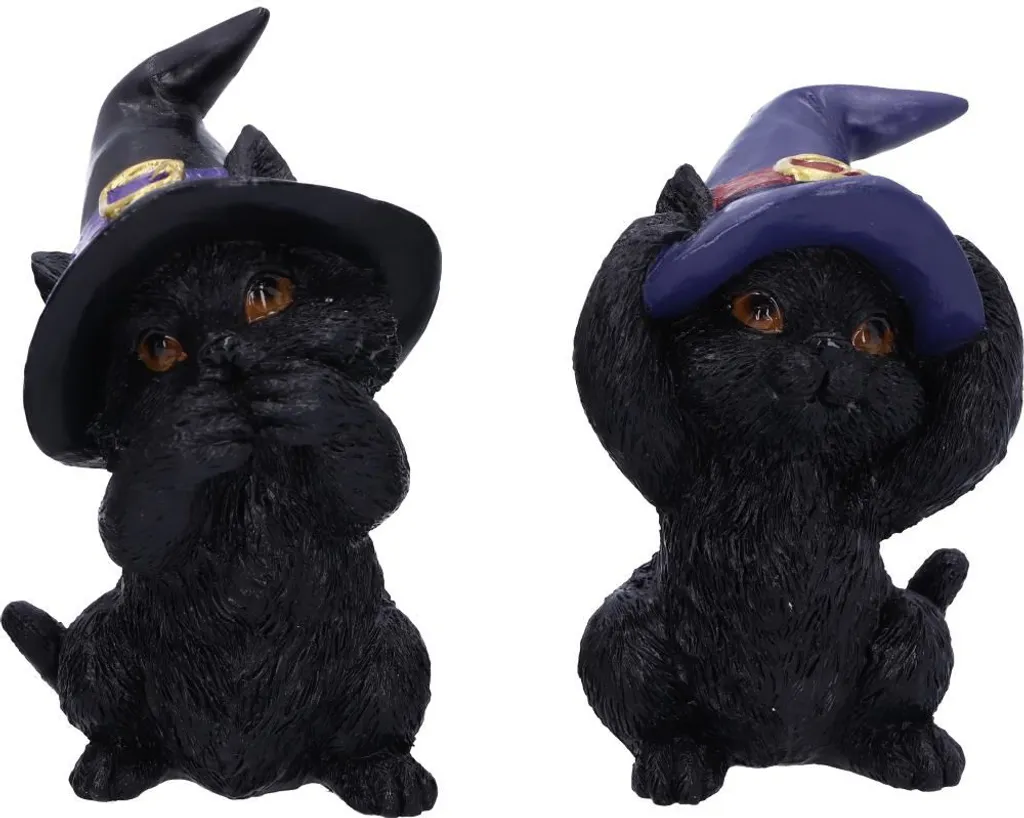 Statue Chat Noir de Qualité Nemesis Now - Objet Déco Durable et Incassable
