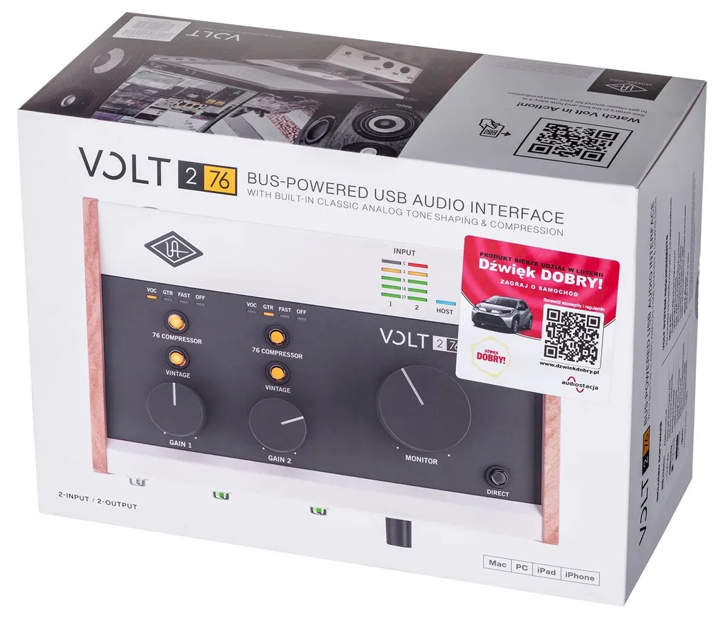 Volt 276 Universal Audio avec Préampli Vintage et Compresseur 76 - 12