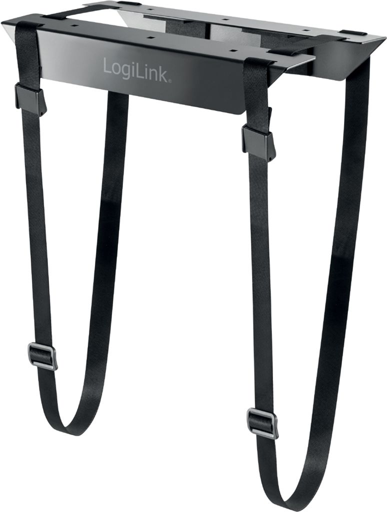 LogiLink CPU-Halter Gurtsystem aus Stahl schwarz