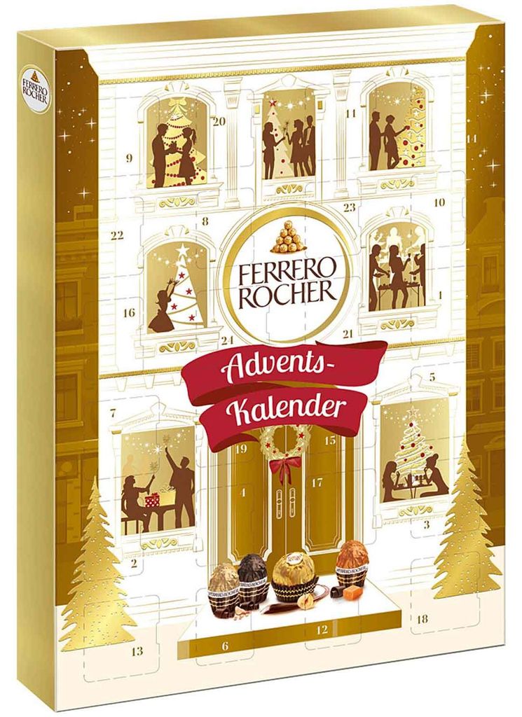 Ferrero Rocher & Goldene Momente Adventskalender Produktbild 