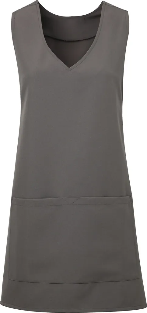 Tunica Grembiule Premier RW6798 Grigio Scuro 2 Pezzi S/M - Divisa Staff