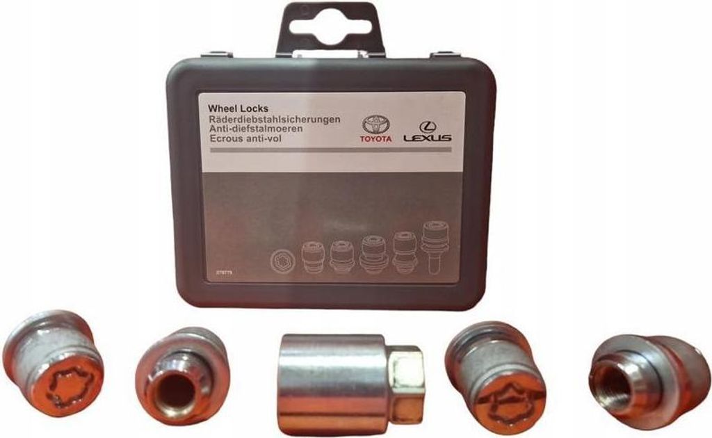 Pojistné matice kol TOYOTA PW456-00013 OE Obrázek produktu 