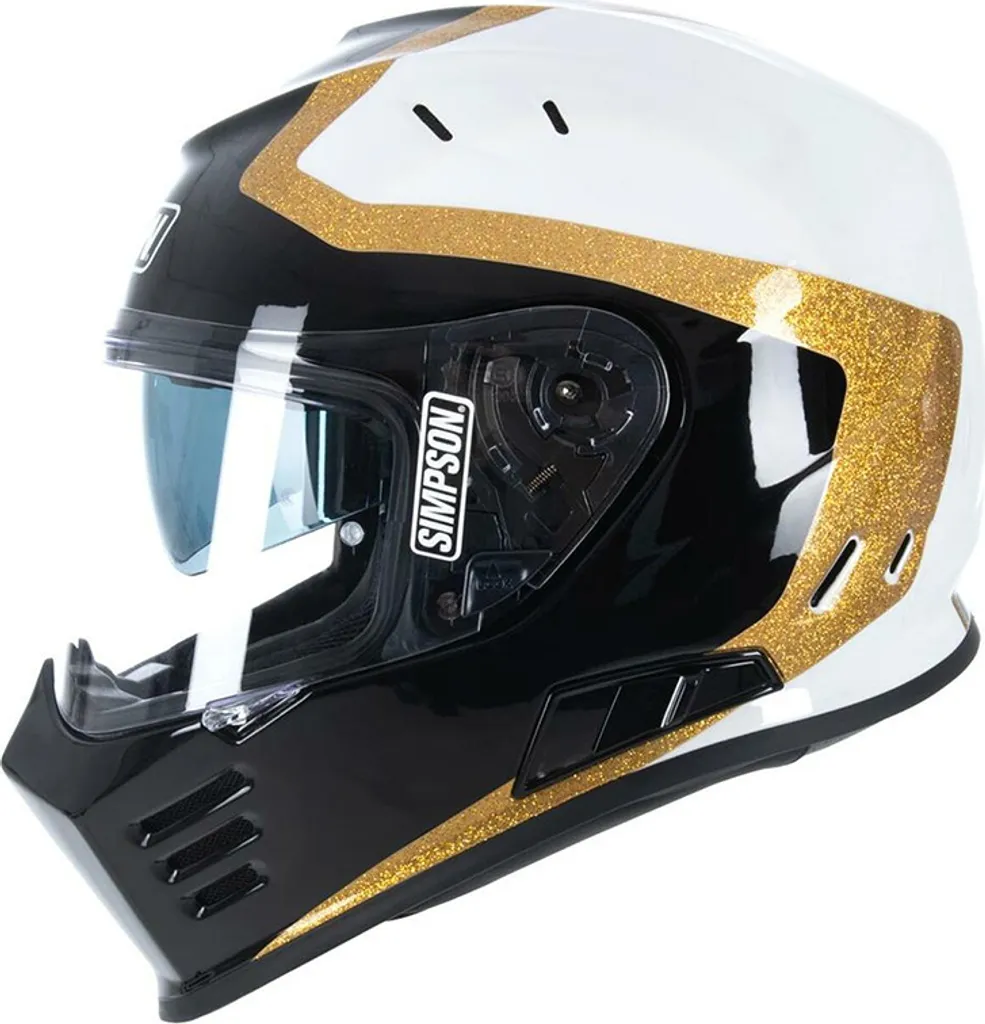 Casque Simpson Venom Tanto XL 62 idéal pour longs trajets et touring