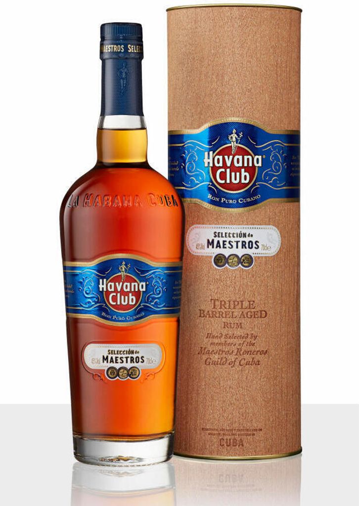 Havana Club Selección de Maestros Triple Barrel Aged Rum in Immagine del prodotto 