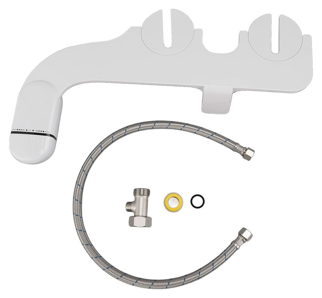 9/16 Zoll 15/16 Zoll Toiletten-Bidet-Aufsatz mit einstellbarem Wasserdruck, Bidet-Toilettensitzaufsatz