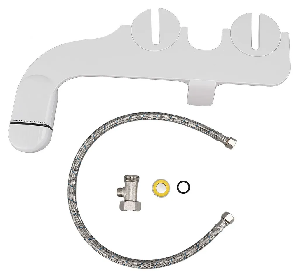 Rehausseur de WC à Pression Réglable et Bidet Intégré Multidimension 9/16