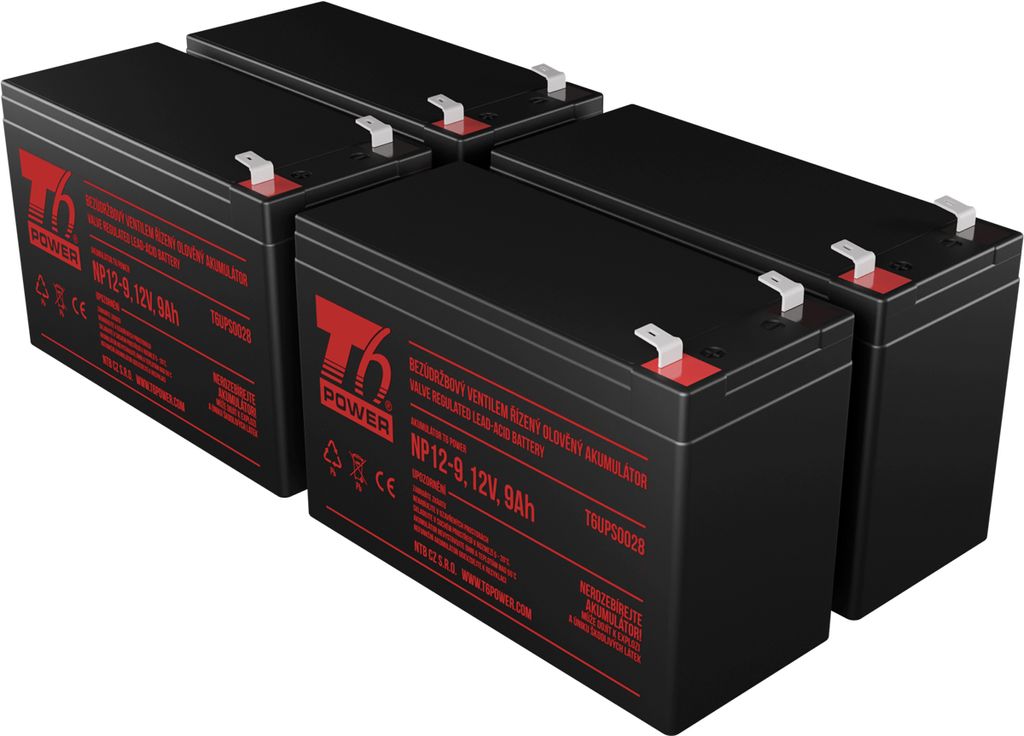 Zestaw baterii T6 Power do APC Smart-UPS SMX1500RM2UNC, Zdjęcie produktu 