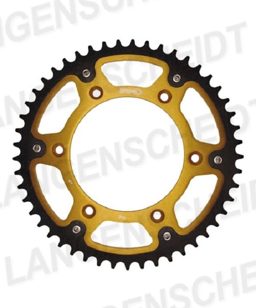 899 46 Stealth (Stahl/Aluminium) Für Ktm Sx/Exc (Jtr897.46) Hinteres Super Ritzel Goldfarben