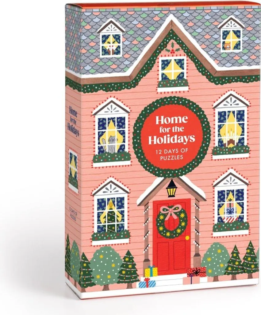Puzzle Calendrier de l'Avent 500 pièces - Jeu Créatif de Noël Adulte