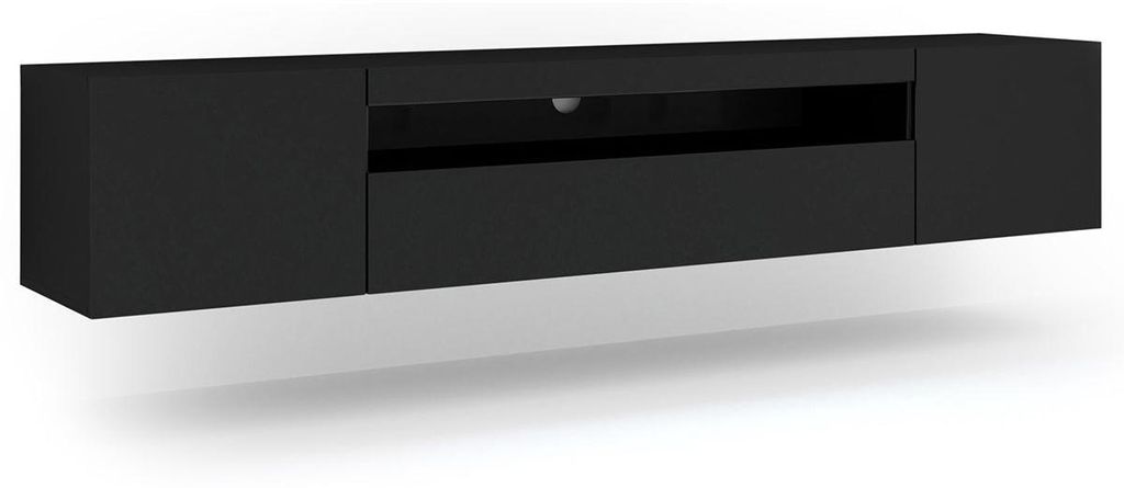 Lowboard TV Armoire Aura 200 cm Suspendue ou posée Image du produit 