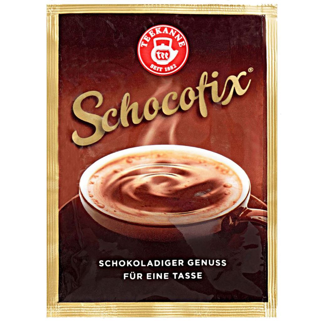 Teekanne Schokofix Tassenportion kakaohaltiges Produktbild 
