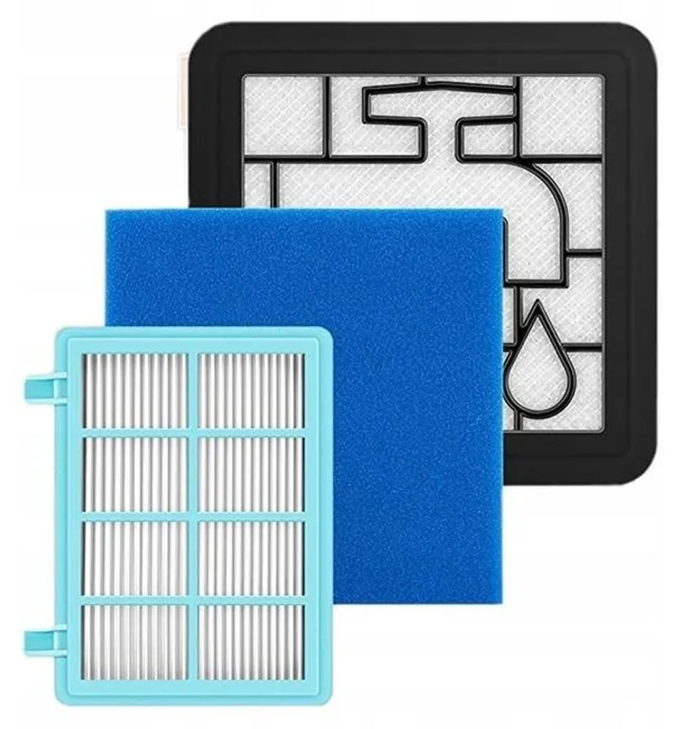 FC8010 Filtro per Philips PowerPro Active FC9555/09 - Kit Ricambio Originale