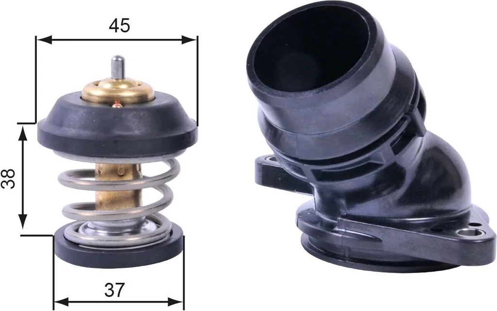 Calorstat de Remplacement 06H121121K pour Alhambra, Exeo et Passat (362)
