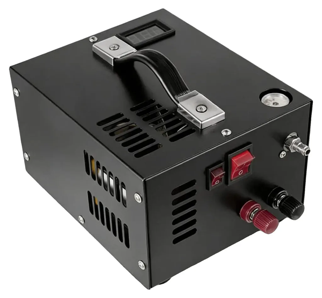 Compresseur 4500 PSI LCD Noir avec arrêt automatique intelligent