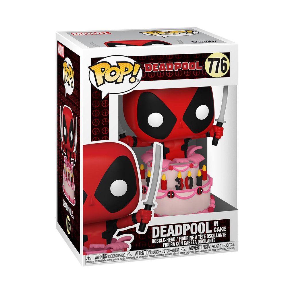 Deadpool - Marvel 80 Years Funko Pop Wackelkopf-Figur