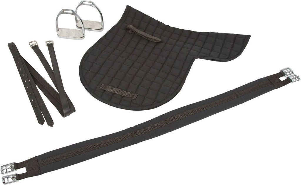 Kerbl Haflinger-Sattel Leder Schwarz 32285 Produktbild