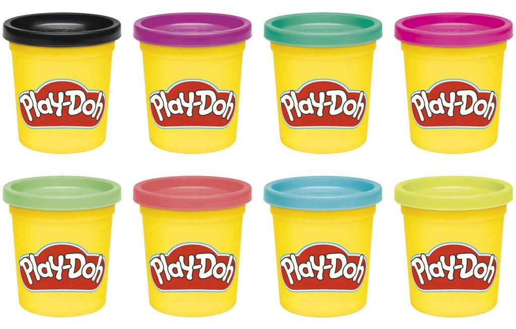 Play-Doh Knete kräftige Farben 8er Pack (680g) Produktbild 
