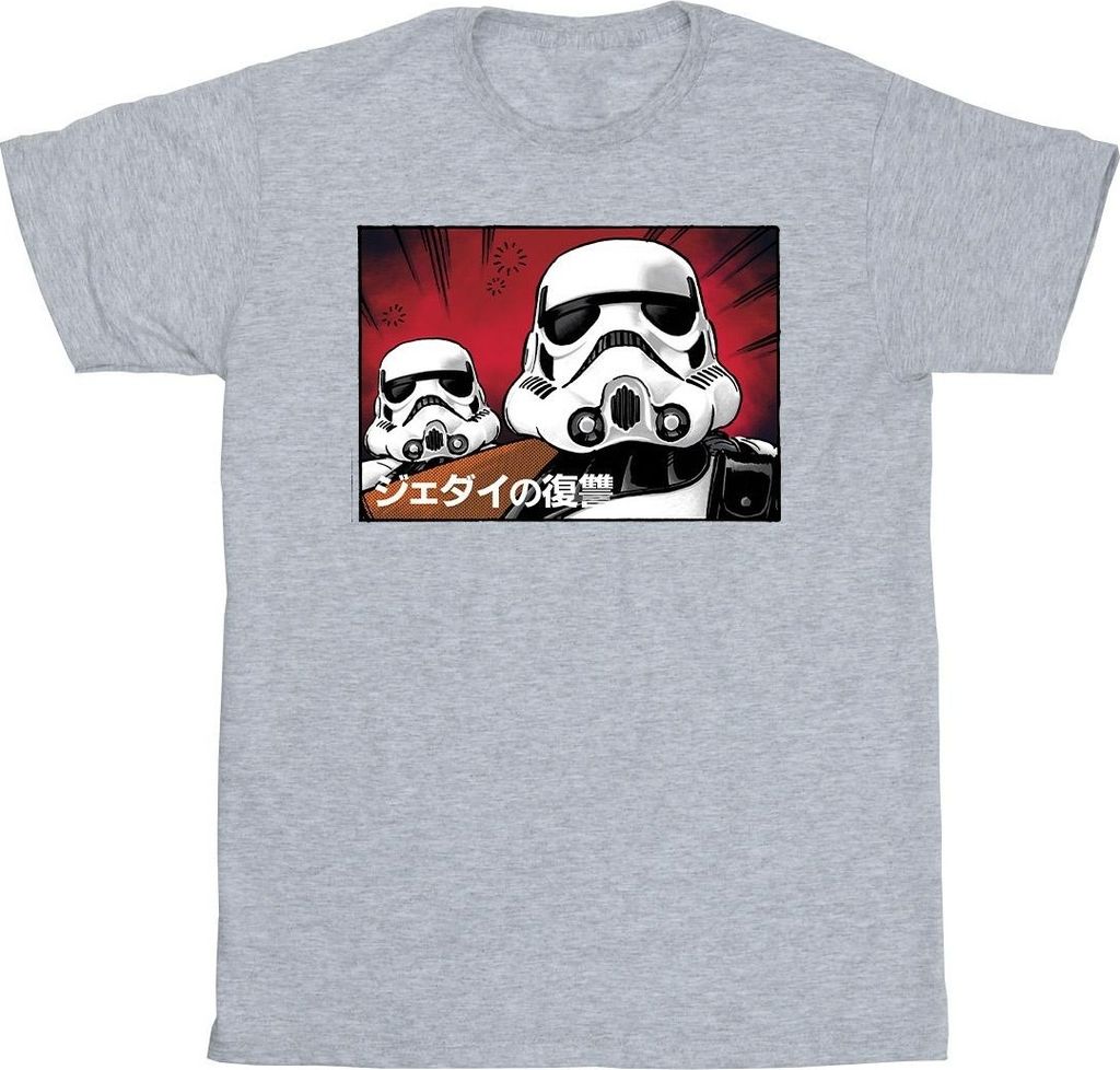 Star Wars - T-Shirt für Herren BI46868 (L) (Grau)