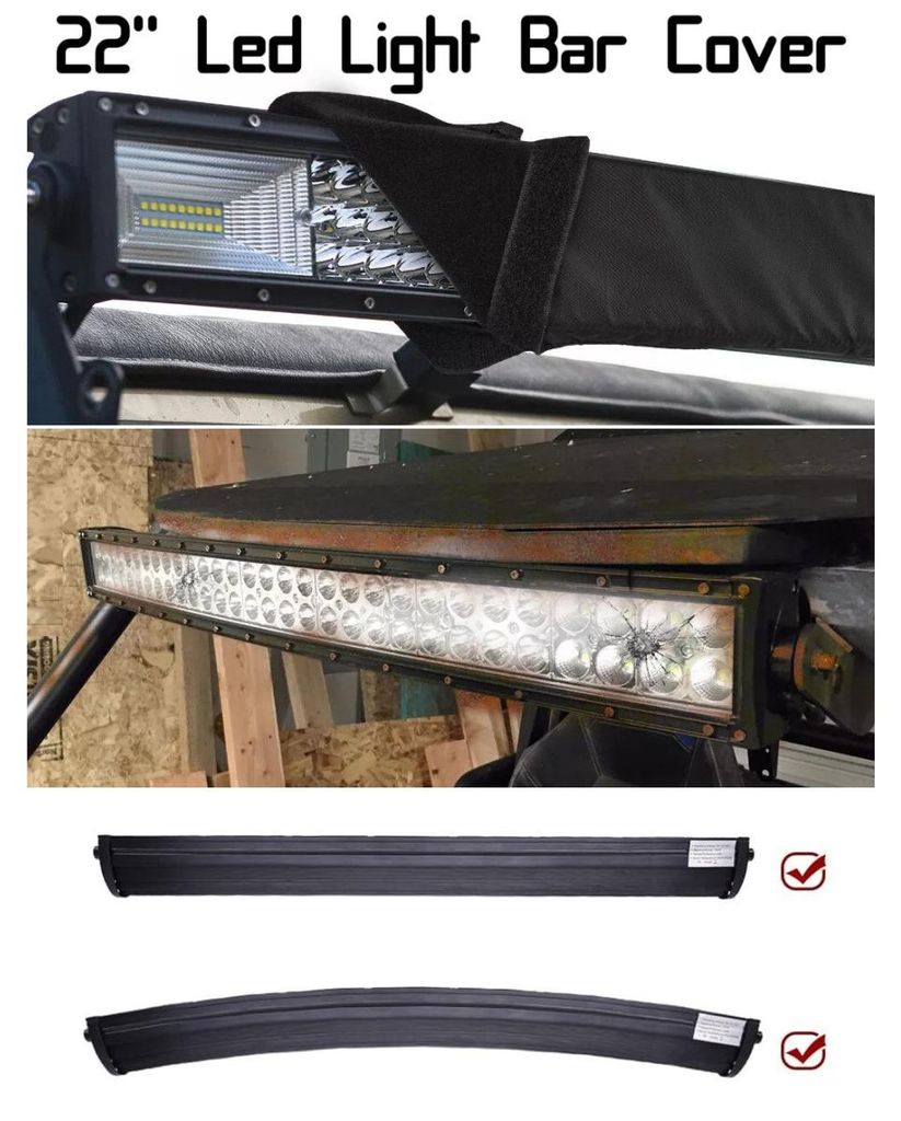 Uniwersalny pokrowiec ochronny na listwę LED, 56 cm (22 Zdjęcie produktu 