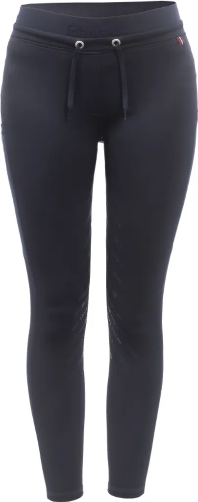 Culotte d'Équitation Femme Type Legging Cavallo Lilou avec Grip de Genoux