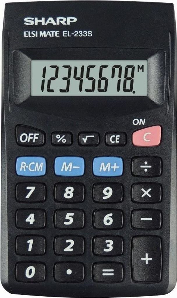 Sharp Rekenmachine Sharp el-233s, Tasche, Standard, LR-1130 Produktbild 