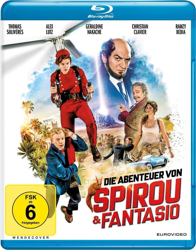 Die Abenteuer von Spirou & Fantasio (Blu-ray)