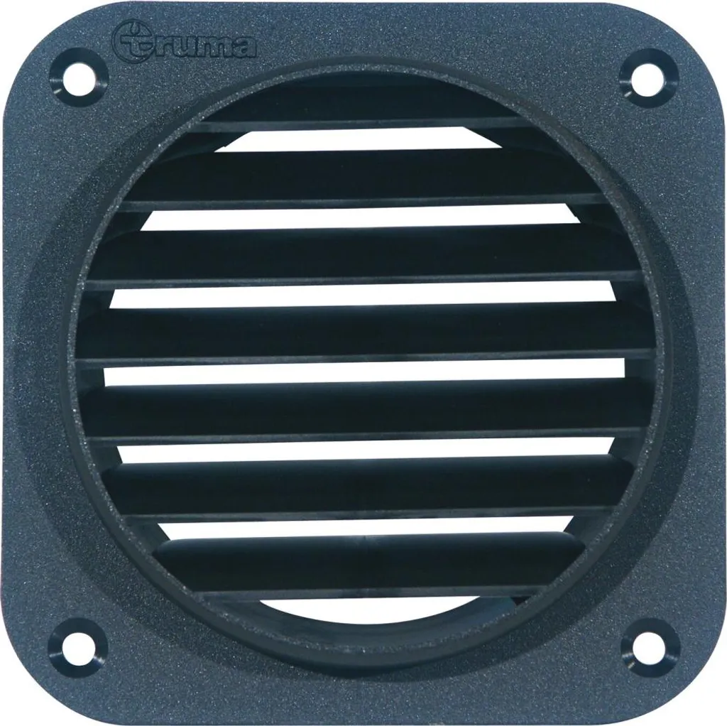 Bouche de sortie d'air orientable à 360° pour système Truma 65mm noir