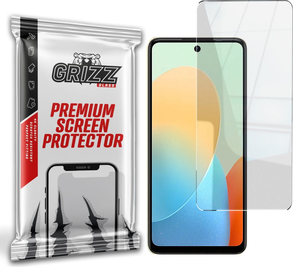 Hybrierglas GrizzGlass HybridGlass für Tecno Pop 8