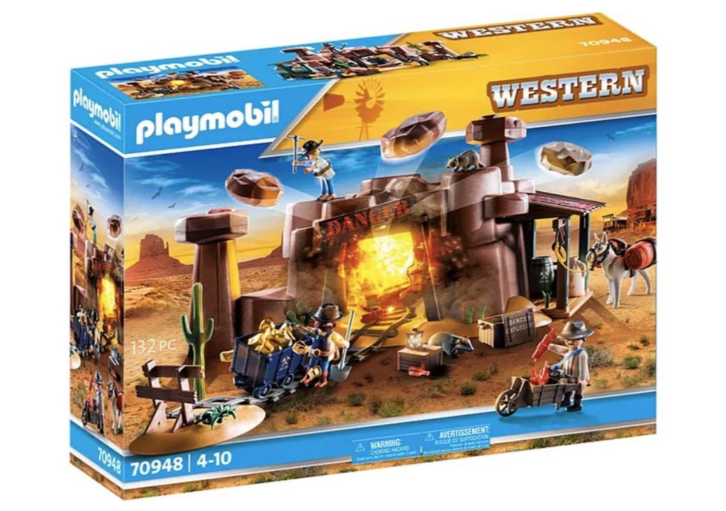PLAYMOBIL 70948, Goldmine Wilder Westen Produktbild 