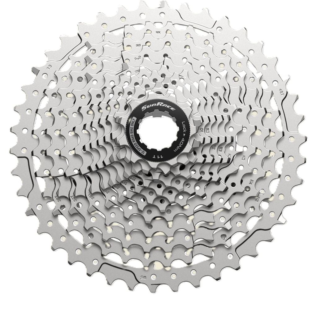 SunRace CSRZ800 12s Kassette 11-42t Gravel Shim metallic Produktbild 