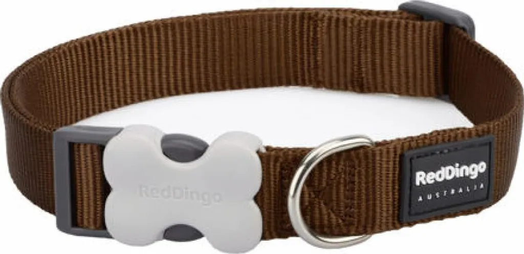 Collare Red Dingo Brown 24-36cm | Stile e Comfort Quotidiano