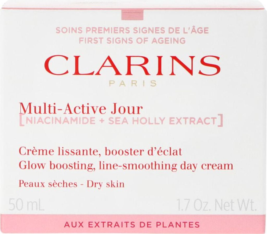 Clarins Multi-Active, Tagescreme, Frauen, trockene Haut, Produktbild 