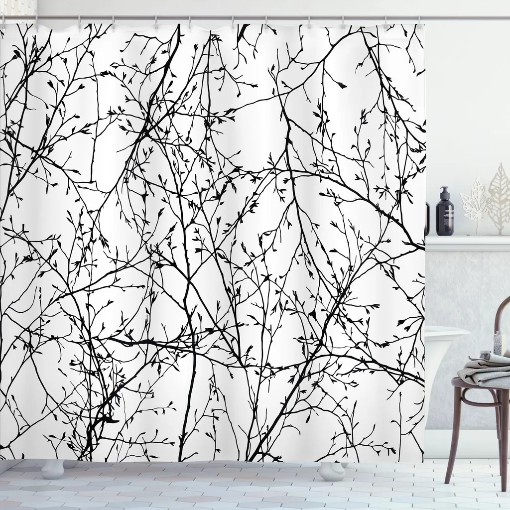 Tenda Doccia ABAKUHAUS Naturale 175x200 cm - Design Rami Primavera